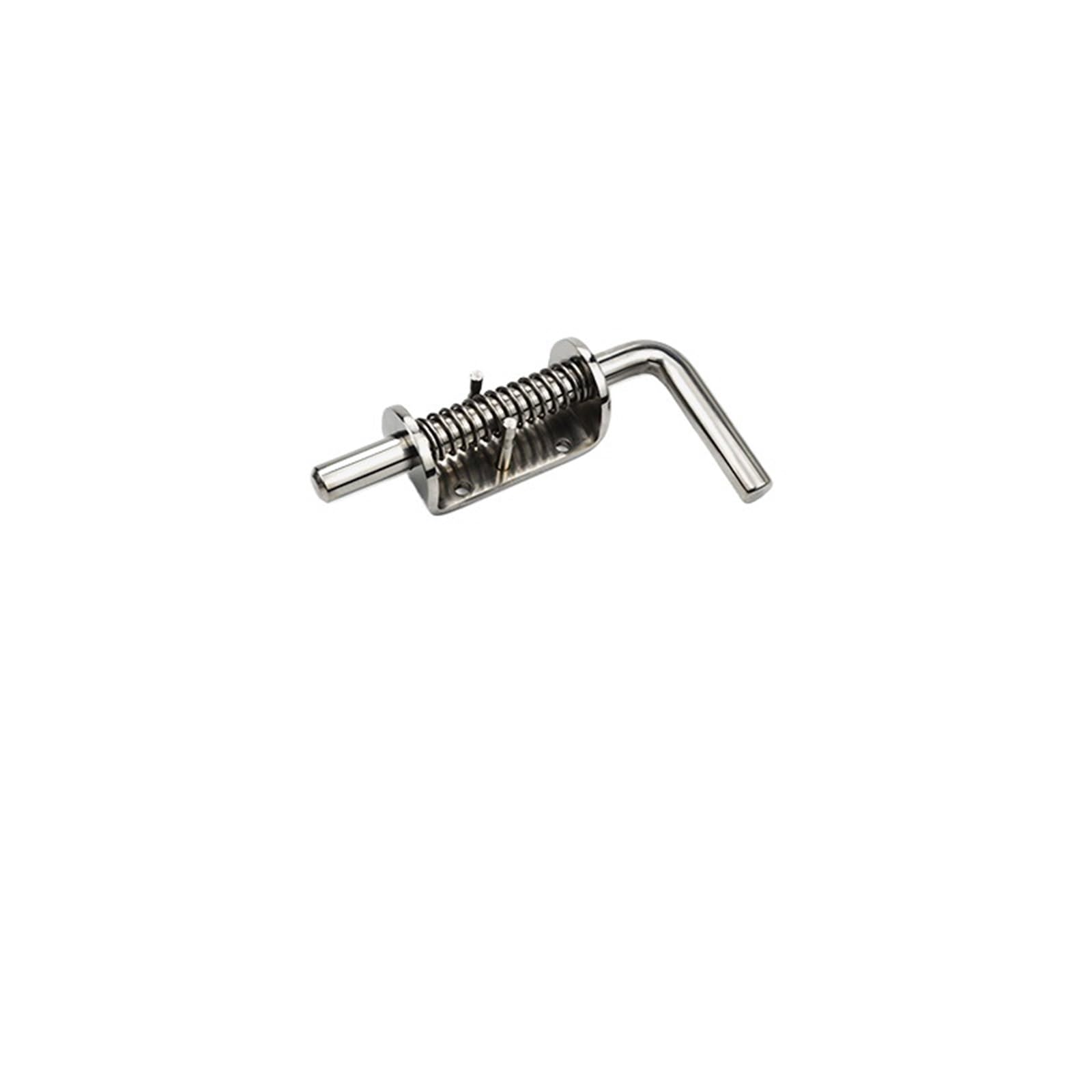 Pestillo de acero inoxidable for puerta de gabinete, pestillo for puerta de baño, perno de cerradura de puerta de estilo antiguo, bisagra de pestillo for cerradura de puerta de coche, 1 Uds.