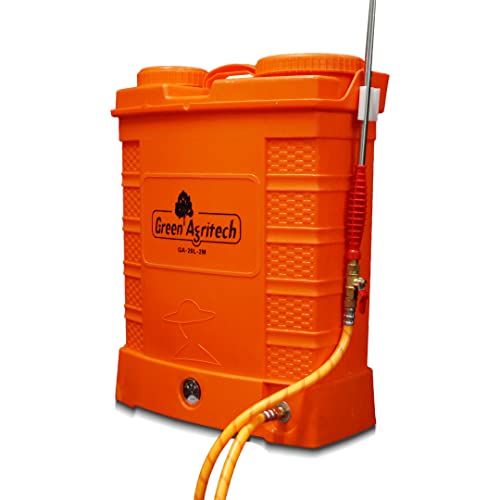 Image of Green Agritech Hi Pressure Double Motor Battery Operated Sprayer-20Ltr