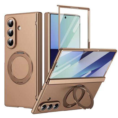 Coque Samsung Z Fold7 or avec protection d'écran intégrée pour un quotidien connecté et actif