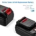 Powerextra Upgraded 2 Pack 18V 4.0Ah Replacement Battery Compatible with Porter Cable 18V Battery PC18B PCC489N for 18-Volt Porter Cable Cordless Tools