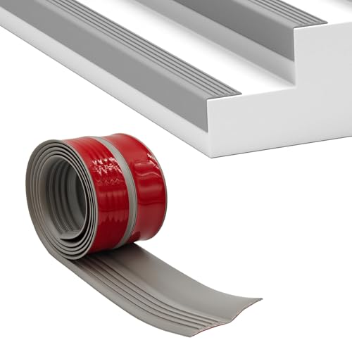Protector de bordes antideslizante para escaleras de exterior e interior de 10m