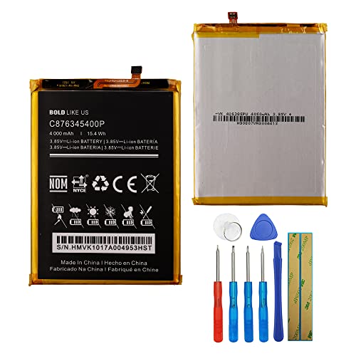 E-YIIVIIL Replacement Battery C876345400P Compatible with BLU G8 G0170 with Tools