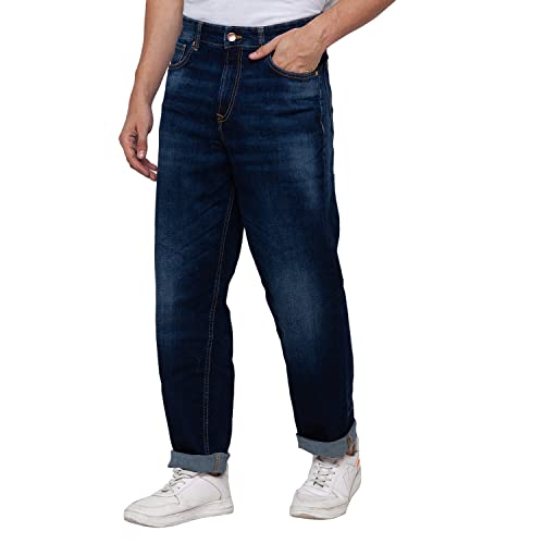 Image of Spykar Men's Rover Regular Fit Mid Rise Casual Jeans