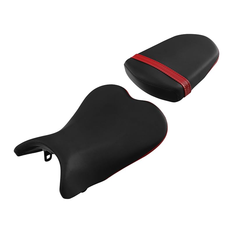 Asiento conductor tipo sillín para GSXR750 con cojín ergonómico de alta resistencia