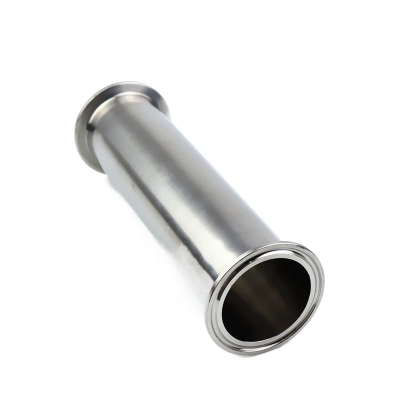 19/25/38/51/76mm SS304 Spool Tube Ferrule 50.5/64/91mm Flange Silicon Gasket Tri Clamp Pipe Fittings Length 100mm-500mm Cheerfully (Color : 1 pcs, Size : 76MM X Ferrule 91_L300MM)