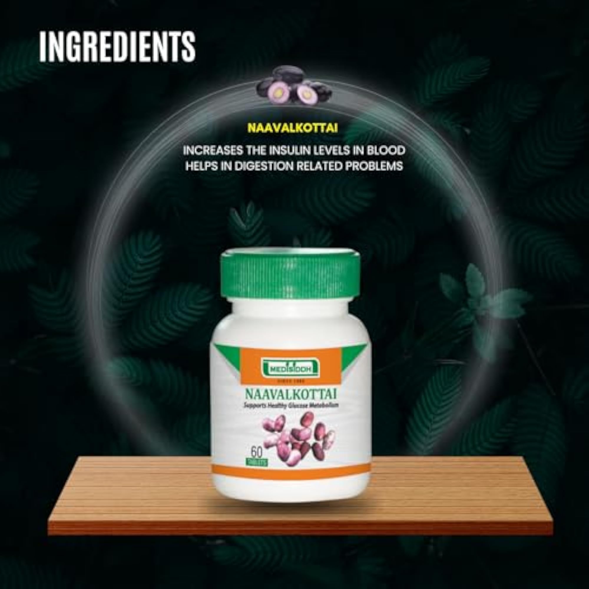 Medisiddh Naavalkottai Tablet, Herbal Digestive Support