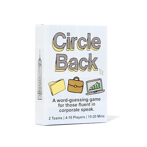 Funny Office Desk Accessories & Coworker Gifts - Word-Guessing Game Packed With Corporate Buzzwords...