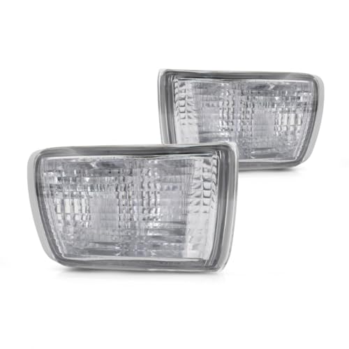For 2003 2004 2005 Toyota 4Runner Turn Signal Light Pair w/Bulbs | Sport/Limited/SR5 | Sport Utility | Replacement For TO2532112 | TO2533112 | 81521-35401 | 81511-35411