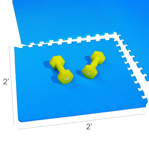 image for BalanceFrom Puzzle Exercise Mat with EVA Foam Interlocking Tiles for M