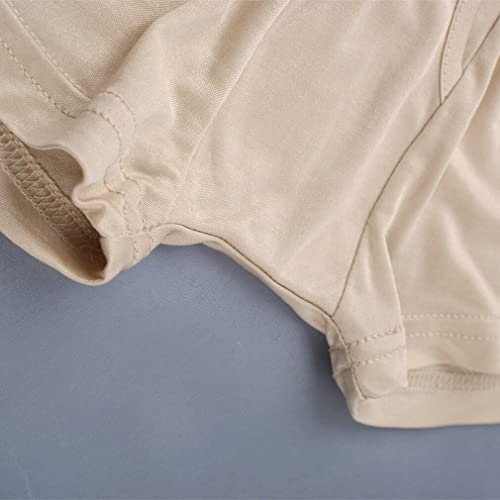 Forever Angel Men's 100% Silk Basic Stretch Boxer Briefs Shorts4