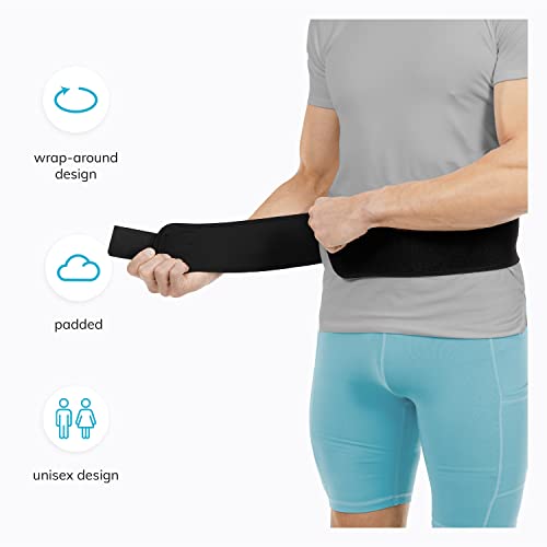 Image of BraceAbility Sacroiliac Joint Belt - SI Lower Back Relief Brace for Sciatica, Pinched Sciatic Nerve, Herniated Disc Treatment, Pregnancy Postpartum Hip Flexor, Bursitis and Arthritis Pain (One Size)