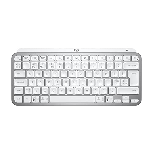 MX Keys Mini per Business tastiera illuminata Layout Inglese QWERTY - chiaro wireless grigio