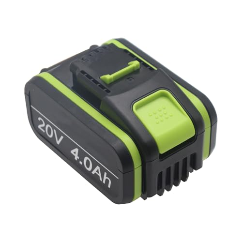 xiixtoo WA3553 Replacement 4.0Ah 20V WA3014 WA3551 WA3556 WA3570 WA3572 WA3641 RW9351.1 Battery Compatible with 20V Wox WX390 WX176 WX178 Cordless Power Tools