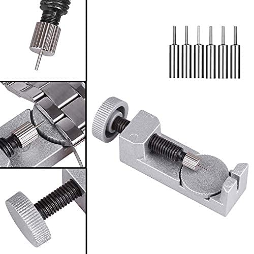 Watch Band Strap Link Pins Remover Repair Tool,24 in 1 Kit with 6 Extra
