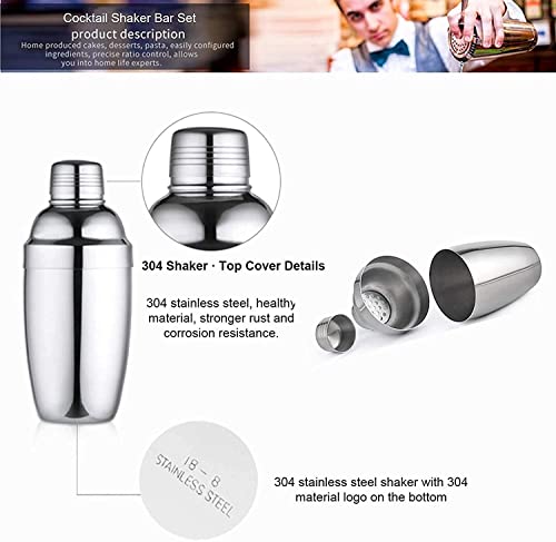 Kit Coctelera con 12 Piezas y Soporte de Acero Inoxidable miniatura 4