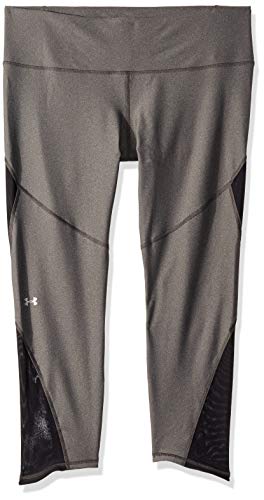 Corsaire Under Armour Femme HeatGear en Maille Noir pour l Entrainement