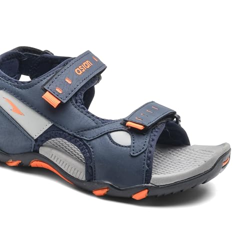 Image of ASIAN Men's VISTARA-24 Casual Sandals with adjustable velcro closure for easy wear with flexible fitting and trendy and stylish looks ideal for everyday use for mens as well as boys