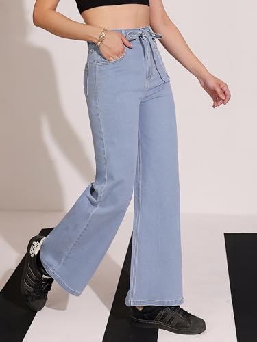 Image of Dolce Crudo High Rise Bootcut Jeans for Women