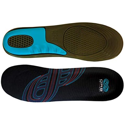 Gel Sports Impact Insole. Shock Absorbing. Support & Protection. Arch Support. Plantar Fasciitis & Heel Pain Relief. Unisex. (Small 6-9) Cover