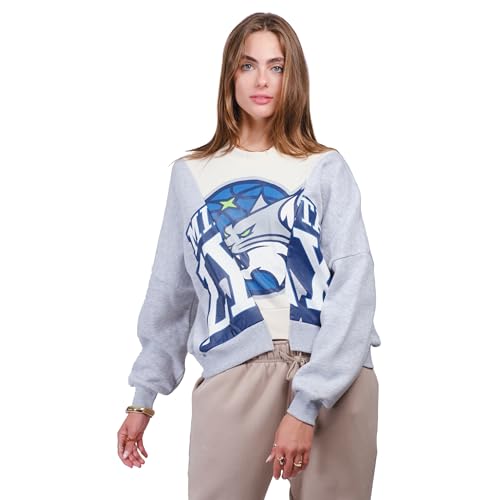 Ultra Game WNBA Official Womens Super Soft Showtime Crew Sweatshirt Minnesota Lynx Heather Gray Small