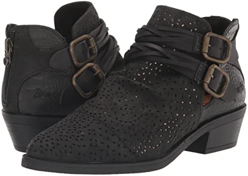 Blowfish Malibu Women's Stacie Ankle Boot, BlkProspetr/DwnUndr/Dyecut/Rsg, 8.5 | Image 6