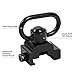Gogoku 4-Pack Sling Swivel with Sling Adapter for 20mm Rail 1.25 Inch Adapter Attachment