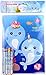 TINYMILLS Narwhals Coloring Book and Crayon Set for Kids Party Favors with 12 Coloring Books and 48 Crayons for Birthday Party Supplies, Narwhal Themed Favor Bag Filler