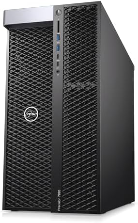 PCSP High-End Precision 7920 Tower Workstation | 2X Intel Xeon Platinum 8160 (48 Cores, 96 Threads) | 1TB NVMe + 4TB HDD | Quadro P2000 5GB | Windows 11 Pro | 384GB DDR4 | Renewed PC Desktop Computer