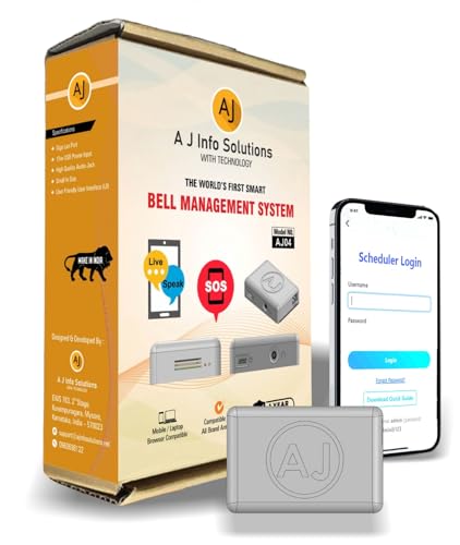 Smart Bell Management System | Web Based Application | Single or Interval Session | Unlimited Tone Upload | Unlimited Schedule Creation and Manage | Live Announcement | SOS Active | Manual Playback