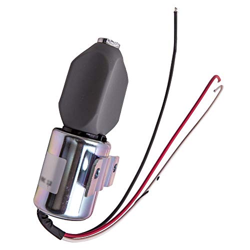 maXpeedingrods Solenoide de desligamento de combustível para motor diesel Kubota 21HP 1991-2005 para