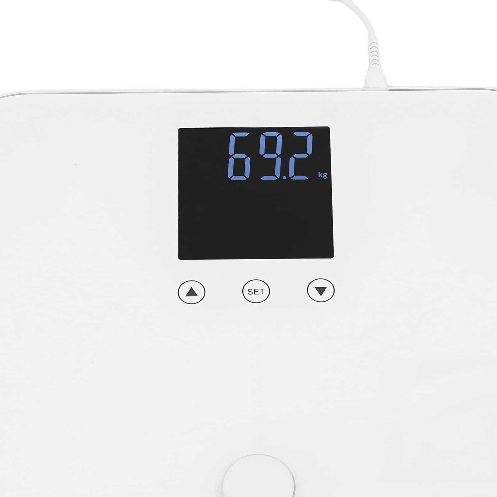 Balance Impedancia Balanza Conectada Báscula Pesa Persona Análisis Corporal 8 Electrodos IMC Grasa Muscular Agua 28 Datos Bluetooth App Seguimiento Cuerpo Casa Baño Fitness Deporte