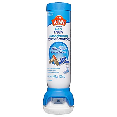 KIWI Shoe Deodorant, Everyday Heel to Toe Freshness, 100 ml