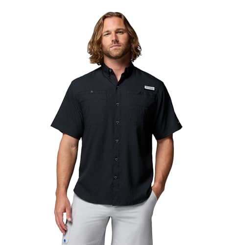 Columbia Tamiami II Shirt - Short-Sleeve - Men's Black, XL