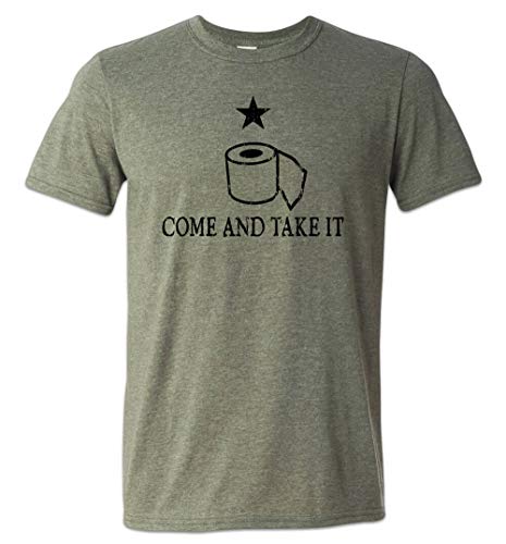 Come Take It Shirt Toilet Paper Shortage Meme Green XXL