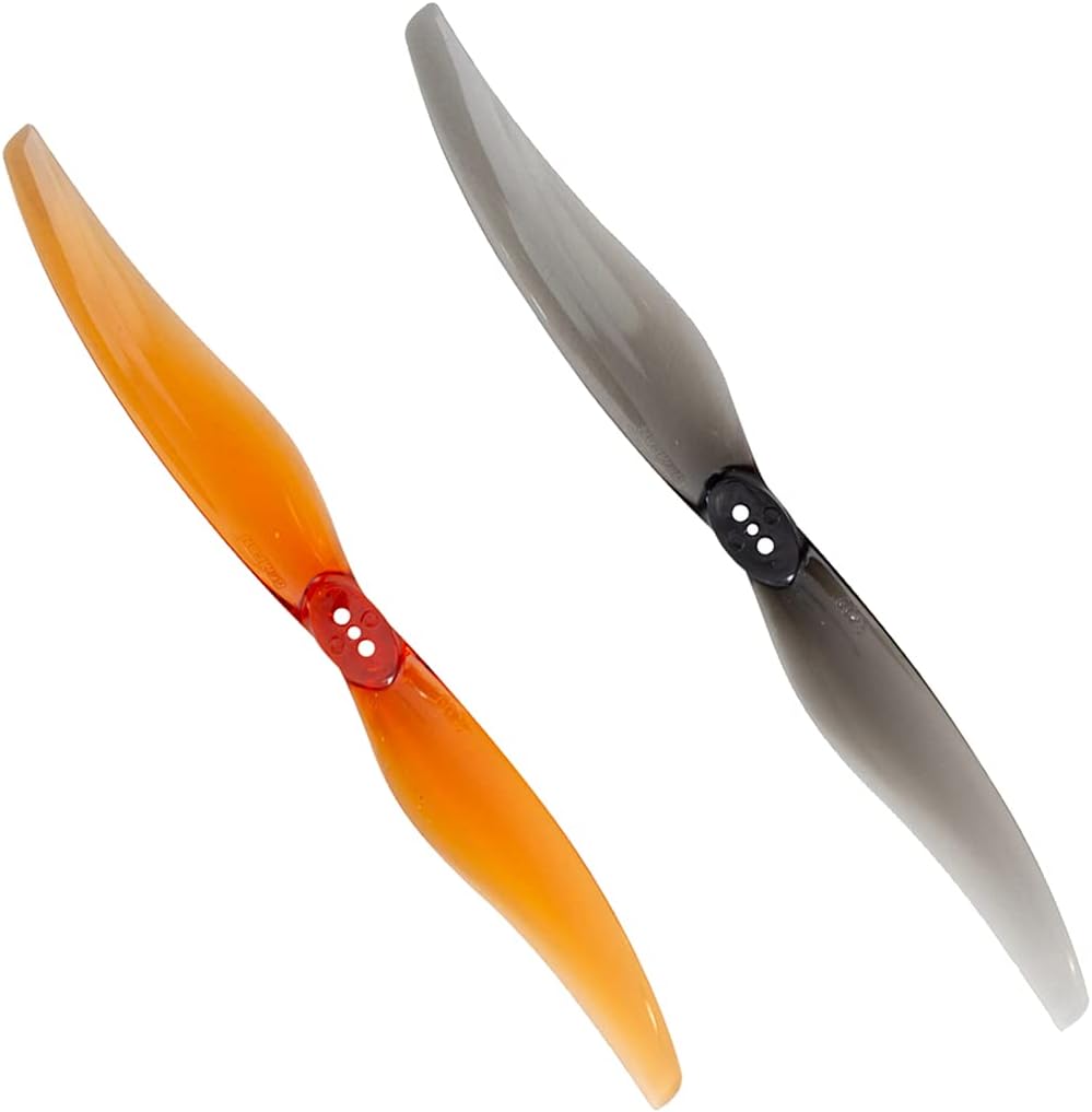 Gemfan LR Durable 6026 2-Blade Props with 3 Holes 1.5mm Shaft Whoop Drone Propellers for 2206-2300 Motor Freestyle and Longrange Quadcopter 16pcs 8CW 8CCW