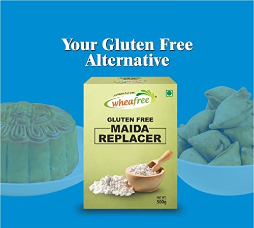 Image of Wheafree Gluten Free Maida Replacer Flour - Pack of 2 (500g Each) | All Purpose Flour | Wholesome Ingredients