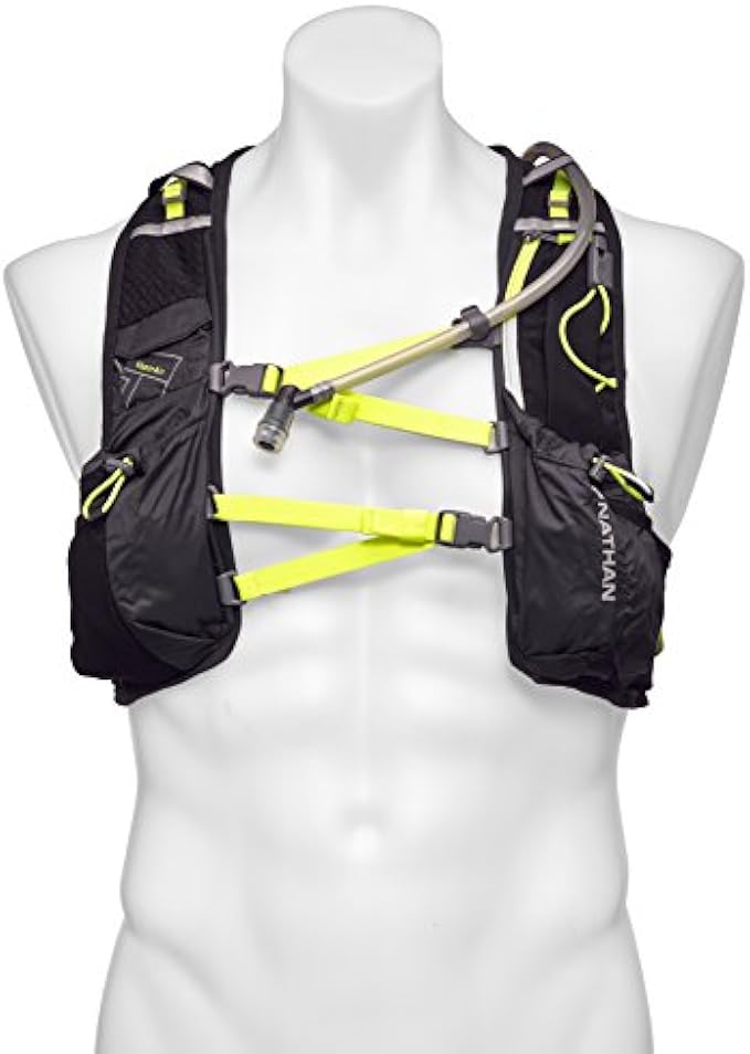 Nathan VaporAir Hydration Pack Running Vest w/ 2L Hydration Bladder Reservoir, Men's