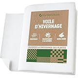 GardenGloss Voile d’Hivernage pour Plantes - Voile Antigel, Protection Hivernale, Housse...