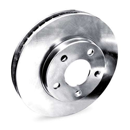 Image of R1 Concepts Front Brake Kit Fits 2016-2022 Mazda CX-5| Ceramic Pads, Blank Rotors| Hardware| 11.7 inch Front