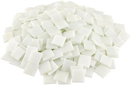 3/4" White Opalescent Glass 8 OZ