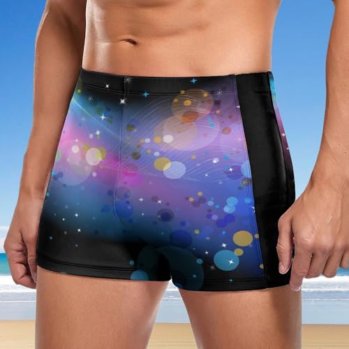 Swim briefs homme moucheté avec séchage rapide et cordon serrage