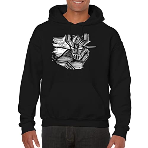 Sudadera de Hombre MZ Anime Manga Retro 80 Puños Fuera Mech 010 3XL