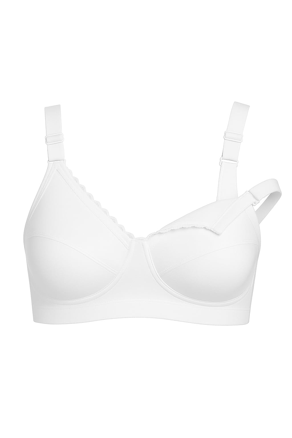 Nursing Bra for Breastfeeding,Maternity Bra,Bra for mom to be,Adjustable Straps, Available in Light Blue, Navy Blue, and Peach (in, Numeric, 44, B, Regular, Sky Blue)-picture-14