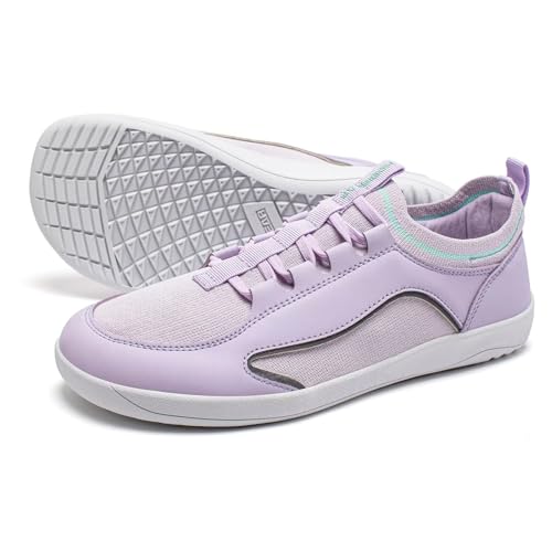 Image of HOBIBEAR Barefoot Minimalist Shoes Womens Mens | Zero Drop | Wide Width Canvas Slip-on Shoes