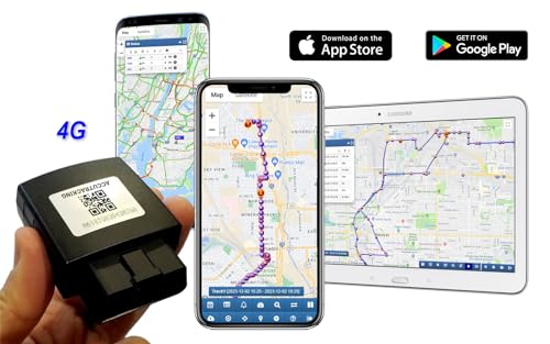 GPS OBD II Accutracking VTPlug con rastreo en línea continuo y diagnóstico 4