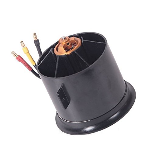 Quickbuying FMS 70mm 12 Blades Ducted Fan EDF with 2845 KV2750 Motor for RC Airplane
