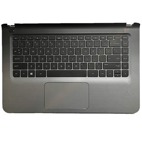 Coque clavier HP Pavilion 14-AB pour réparer votre ordinateur de bureau à la maison en nuance noire