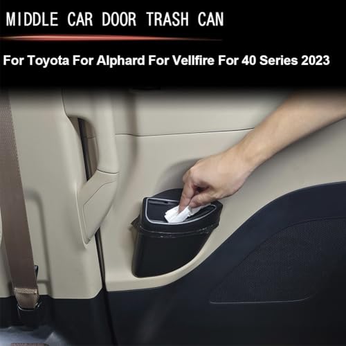 Boîte de rangement pour vide-poche de porte Alphard Vellfire - 5