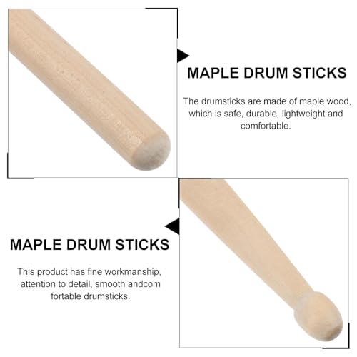 Baquetas de Madera de Arce Profesional para Percusión miniatura 3