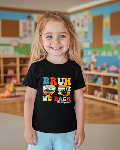 Image of First Day of Kindergarten Shirt for Girls Boys Kids Toddler 1st Day of School Shirts in My Kindergarten Era Cotton Tshirt